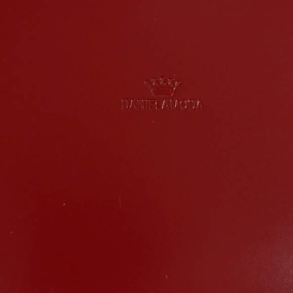 Daniella Moda Vera Pelle Purse Clutch Bay in Good Pre Owned Condition See Pics - Picture 2 of 10